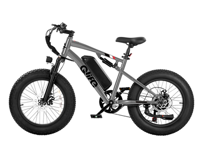 Racer 20x4.0'' Fat Tire 2.0 Electric Bike, Standard, Gray 2