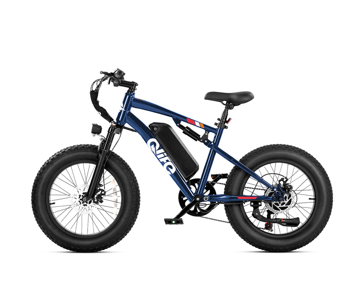 Racer 20x4.0'' Fat Tire 2.0 Electric Bike, Standard, Navy 4