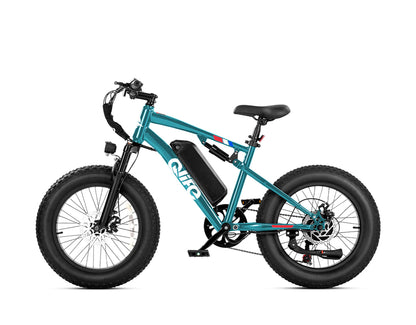 Racer 20x4.0'' Fat Tire 2.0 Electric Bike, Standard, Ocean Teal 4