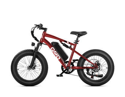 Racer 20x4.0'' Fat Tire 2.0 Electric Bike, Standard, Red 4