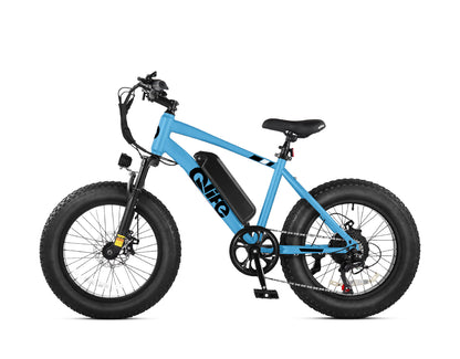 Racer 20x4.0'' Fat Tire Electric Bike For Adults, Standard, Light Blue 3