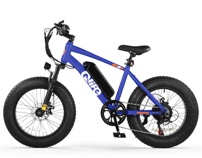 Racer 20x4.0'' Fat Tire Electric Bike For Adults, Standard, Navy