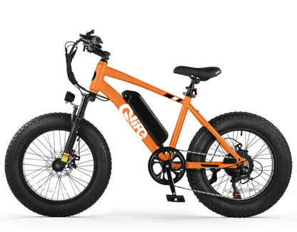 Racer 20x4.0'' Fat Tire Electric Bike For Adults, Standard, Orange