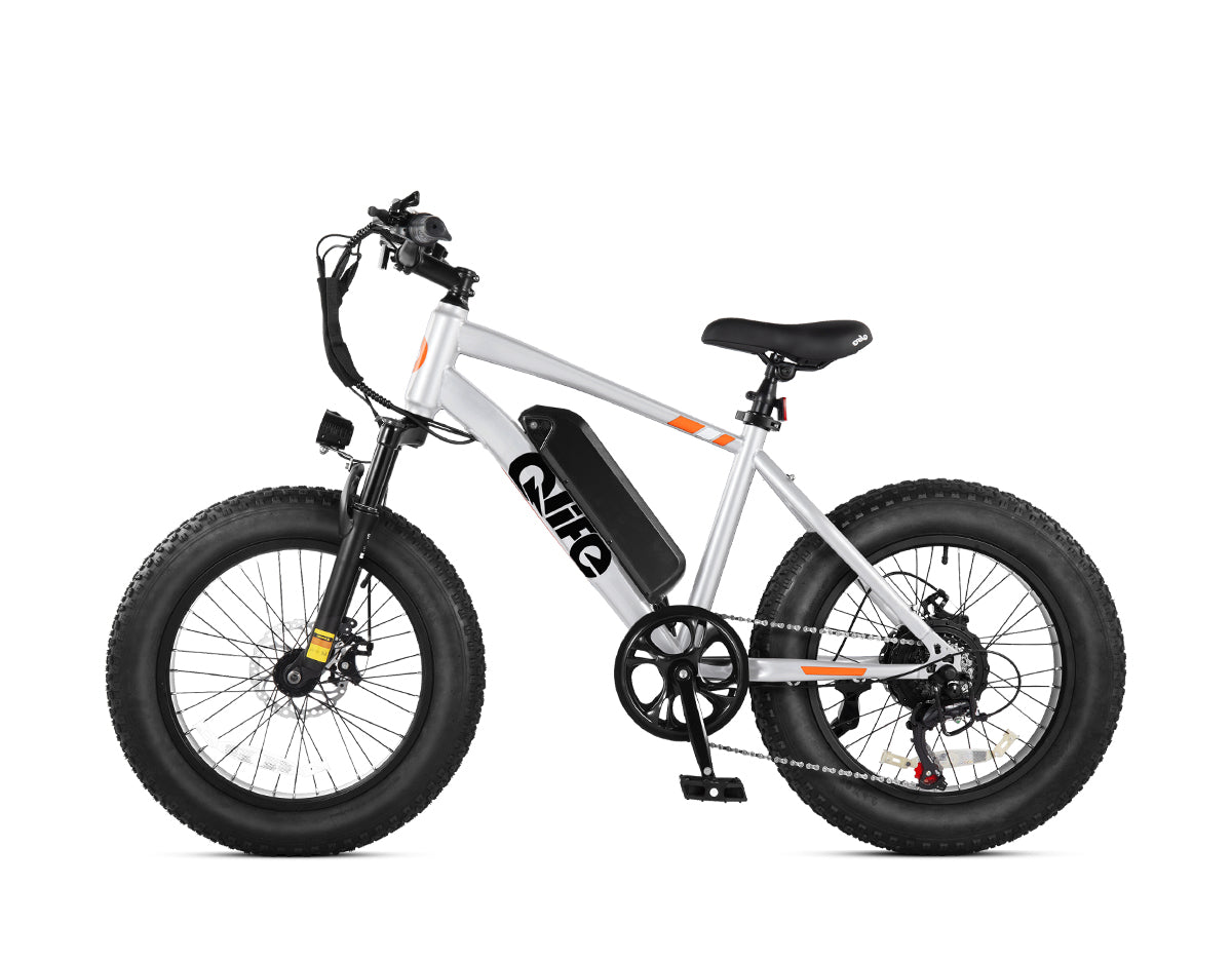 Racer 20x4.0'' Fat Tire Electric Bike For Adults, Standard, White 3