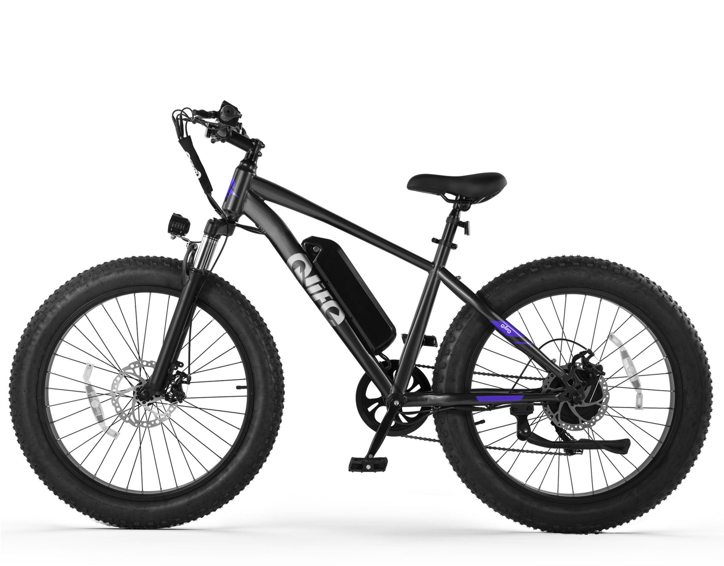 Racer Plus 26x4.0'' Fat Tire Electric Bike For Adults, Standard, Black 2