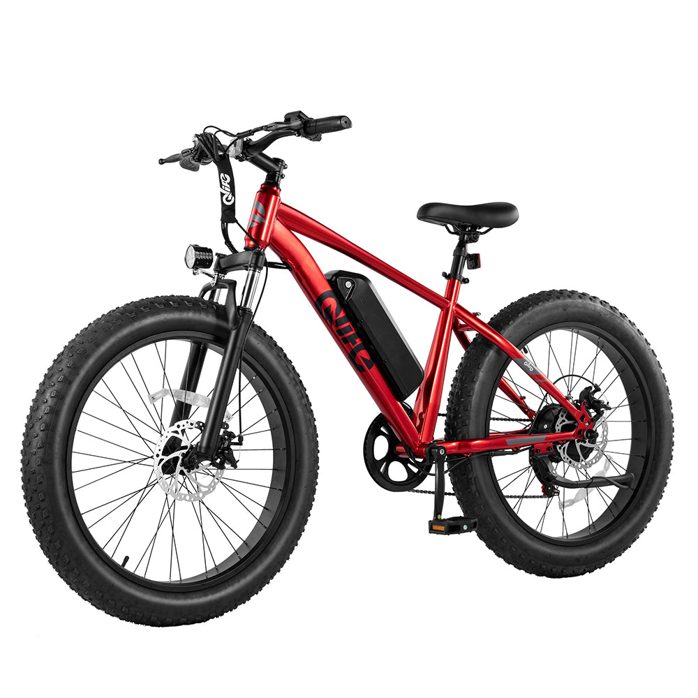 Racer Plus 26x4.0'' Fat Tire Electric Bike For Adults, Standard, Red 4