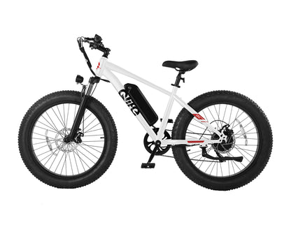 Racer Plus 26x4.0'' Fat Tire Electric Bike For Adults, Standard, White 3