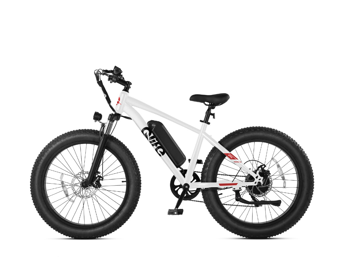 Racer Plus 26x4.0'' Fat Tire Electric Bike For Adults, Standard, White 5