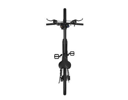 Racer Ultra Step-Over Full-Suspension Mountain eBike for Adults, Standard, Black 4