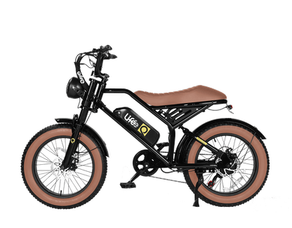 Spark 20x4.0"  Moped-Style  E-Bike, Standard, Brown 2