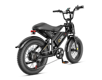 Spark Plus 20x4.0" Hydraulic Brakes Moped-Style E-Bike, Standard, Black 4
