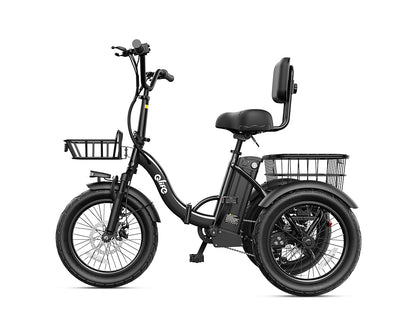 Triker 2.0 Electric Trike – Upgraded 3 Wheel Folding E-Bike, Bike, Black 2