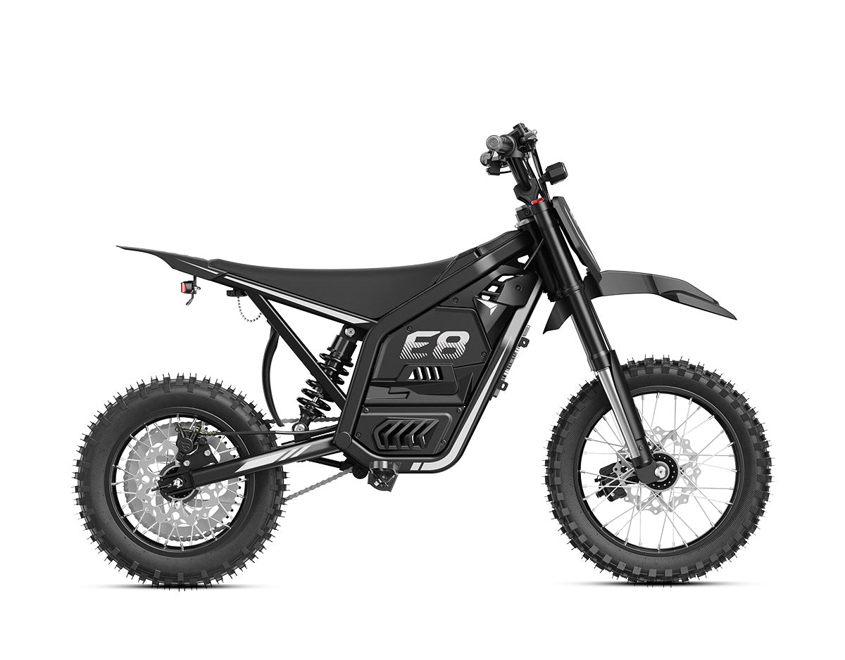 Vela E8 Electric Dirt Bike for Teens & Adults, Standard, Black 4