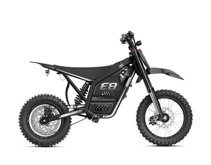 Vela E8 Electric Dirt Bike for Teens & Adults, Standard, Black 4