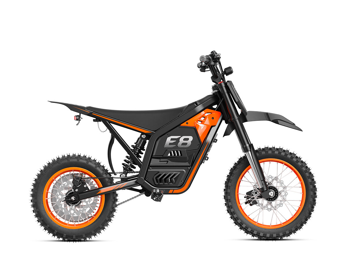 Vela E8 Electric Dirt Bike for Teens & Adults, Standard, Orange 4