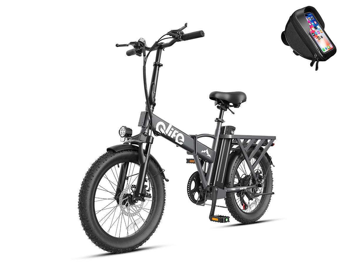 Hunter All-Terrain Folding Electric Bike for Adults