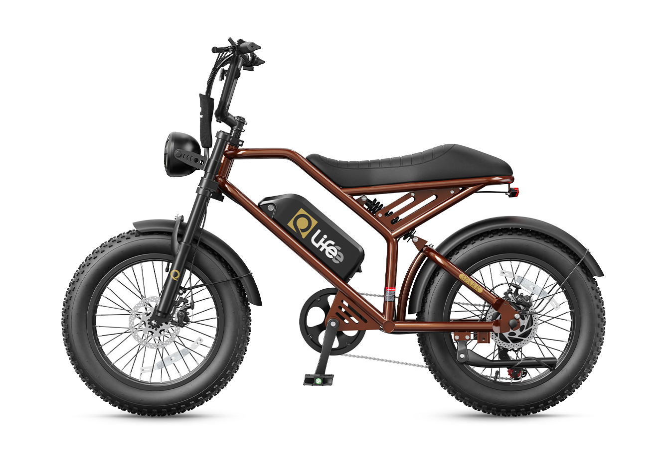 spark electric bicycle Qronge X1 L quality vinyl featuring air release technology for a smooth Electric Bike - The Spark