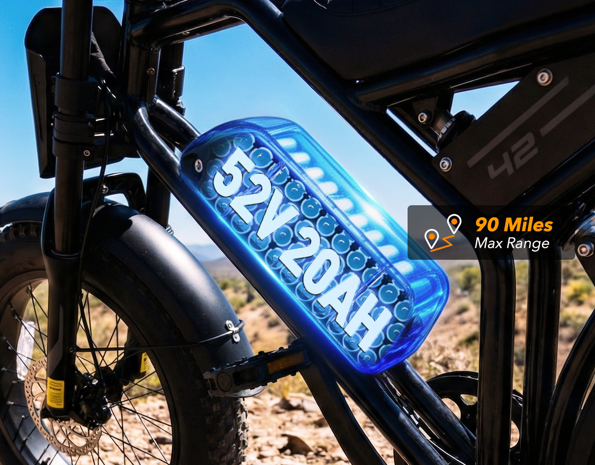 Spark Plus  20x4.0"  Moped-Style  E-Bike