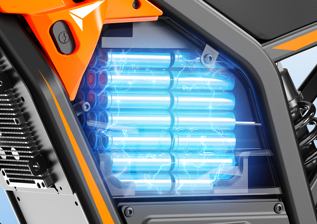 48V 23Ah Removable BatteryPower for Adventure, Range for Everyday Riding