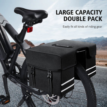 Free Bike Rack Pannier Bag*2