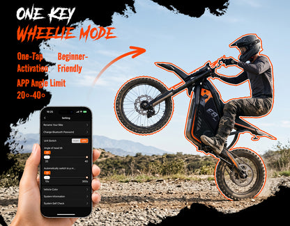 Vela E8 Plus Electric Dirt Bike for Teens & Adults