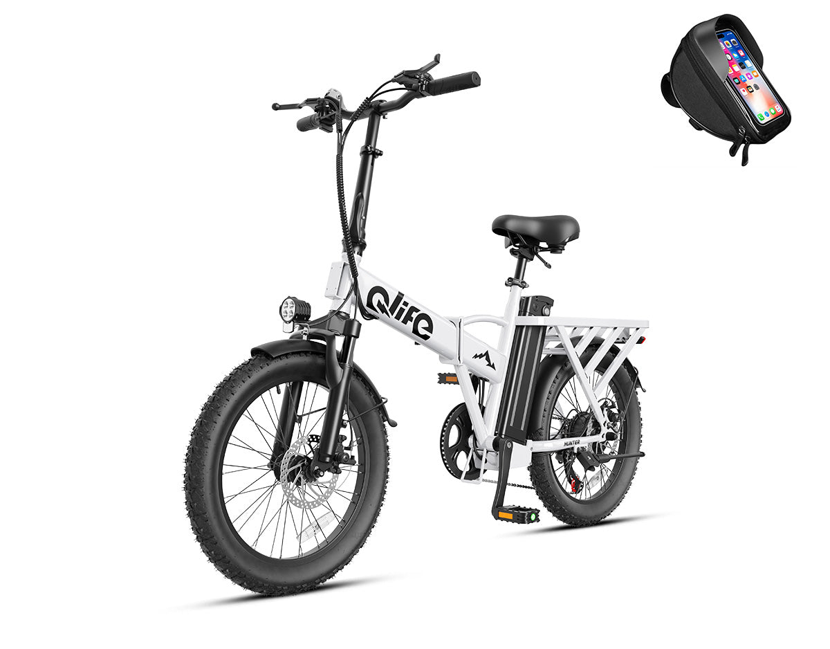 Hunter All-Terrain Folding Electric Bike for Adults