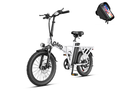 Hunter All-Terrain Folding Electric Bike for Adults