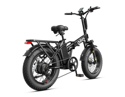 Hunter Plus All-Terrain Folding Electric Bike for Adults