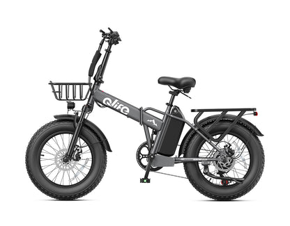 Hunter Plus All-Terrain Folding Electric Bike for Adults
