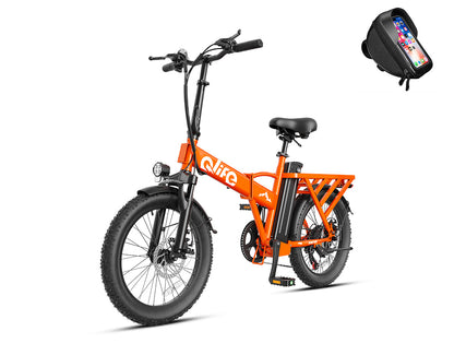 Hunter All-Terrain Folding Electric Bike for Adults